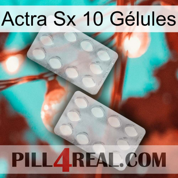 Actra Sx 10 Gélules 17